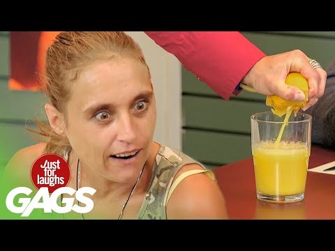 Unlimited Orange Juice Prank